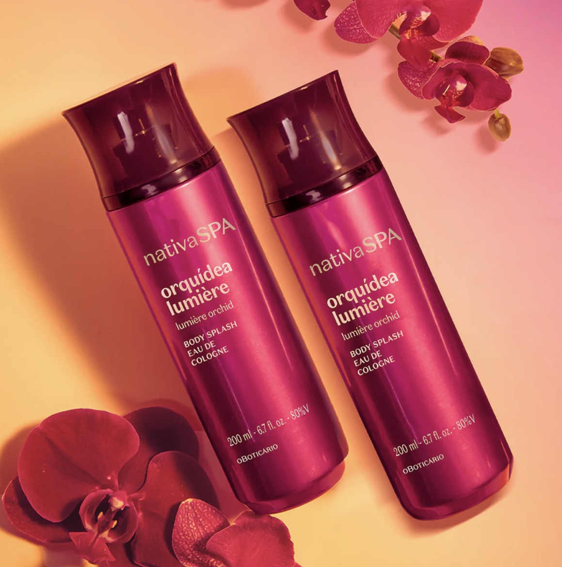 Body Splash Nativa SPA Orquídea Lumière 200ml