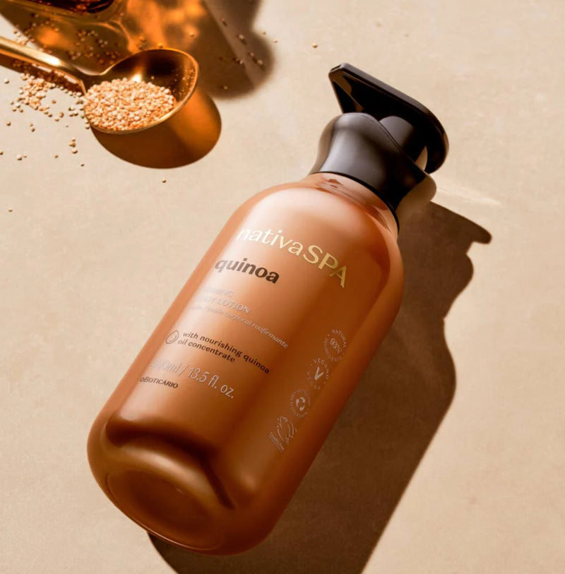 Loção Refirmante Corporal Nativa Spa Quinoa, 400ml
