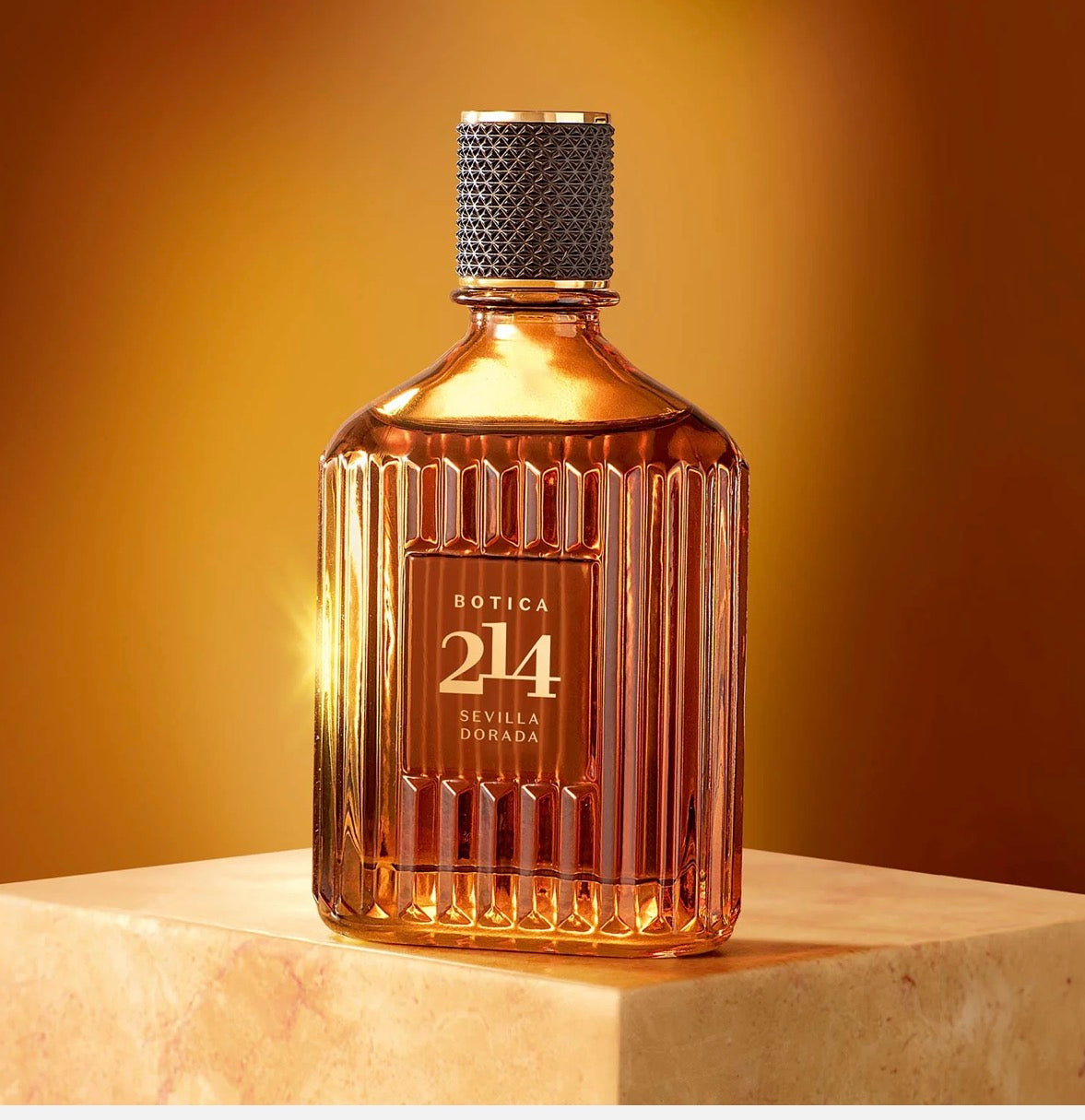 Botica 214 Sevilla Dorada Eau de Parfum masculino, 90ml