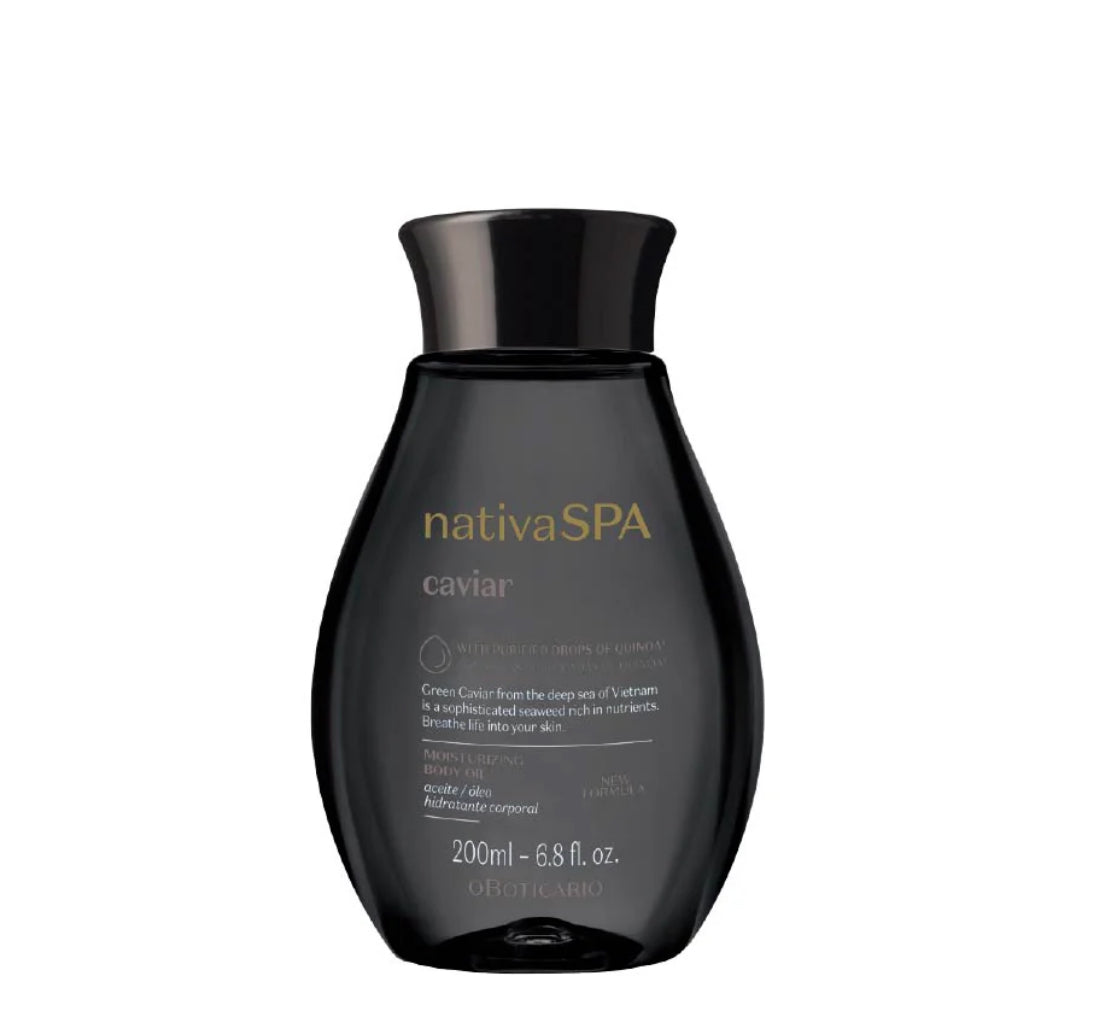 Nativa Spa Caviar Moisturizing Oil, 200ml