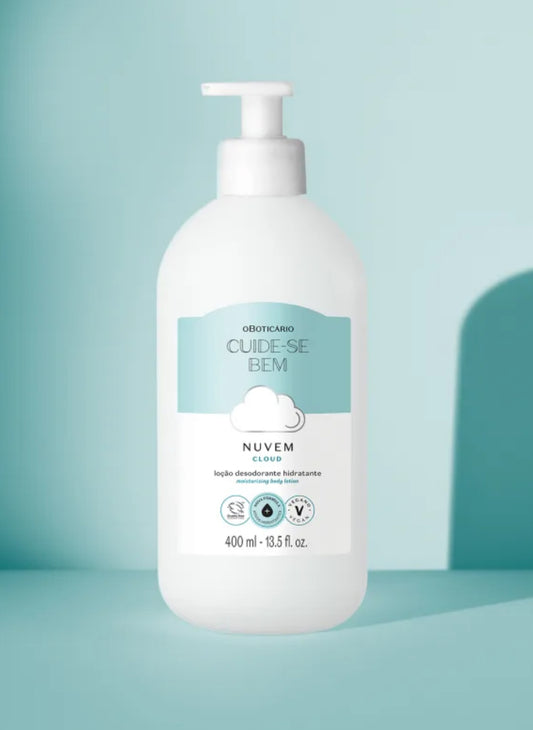 Cuide-se Bem Nuvem Body Moisturizing Lotion, 400ml