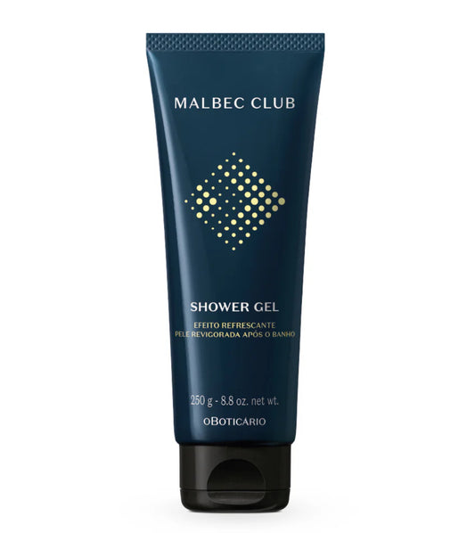 MALBEC CLUB HAIR AND BODY SHOWER GEL, 250G