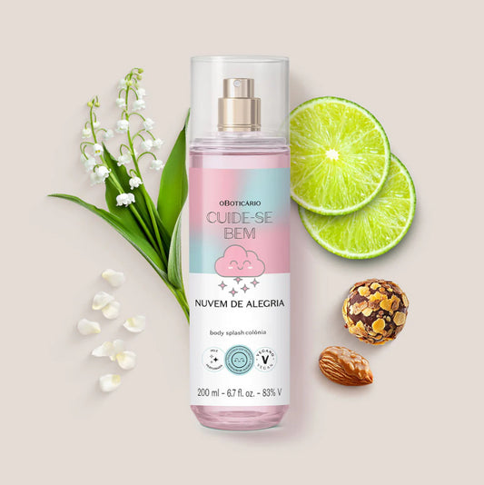 NEW | Body Splash, 200ml Cuide-se Bem Nuvem de Alegria