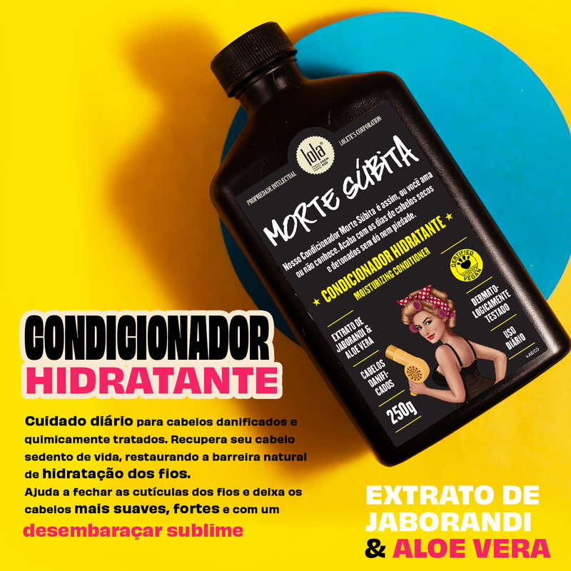 Condicionador Hidratante Morte Súbita | Lola Cosmetics – 250g