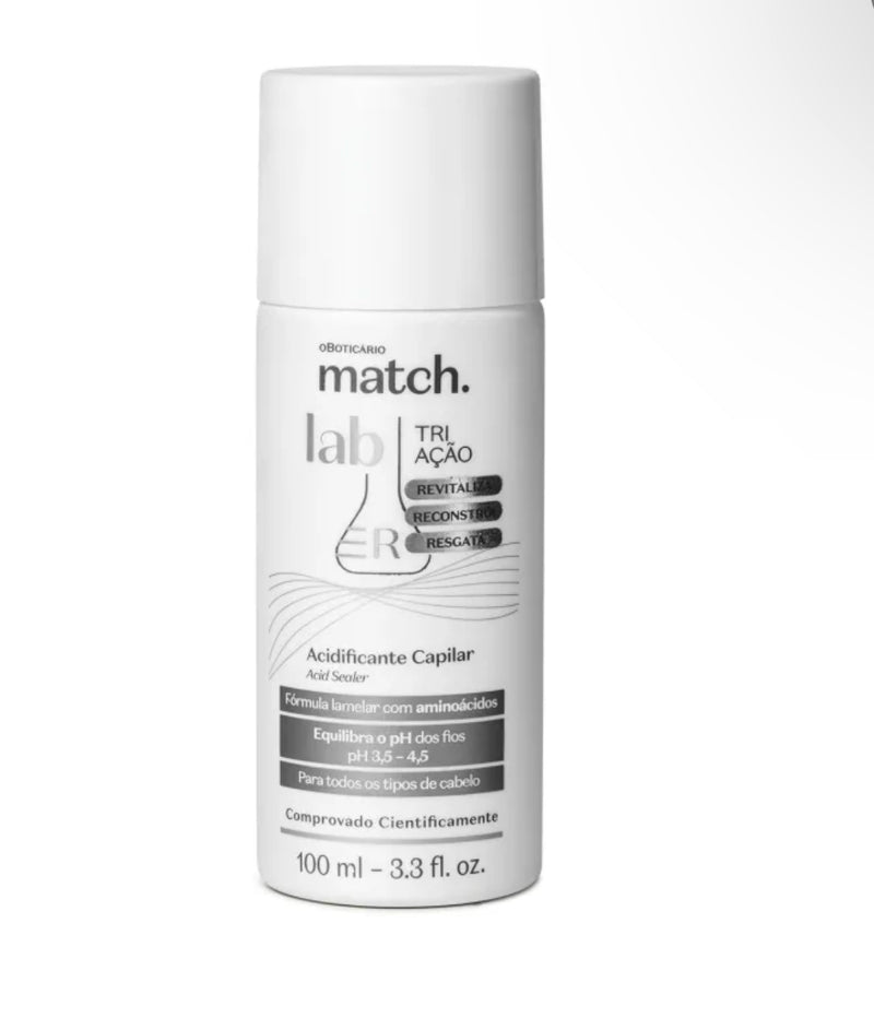 Acidificante Capilar Match Lab Tri Ação 100ml