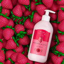Cuide-se Bem Strawberry & Milk Moisturizing Body Lotion 400ml - O Boticário